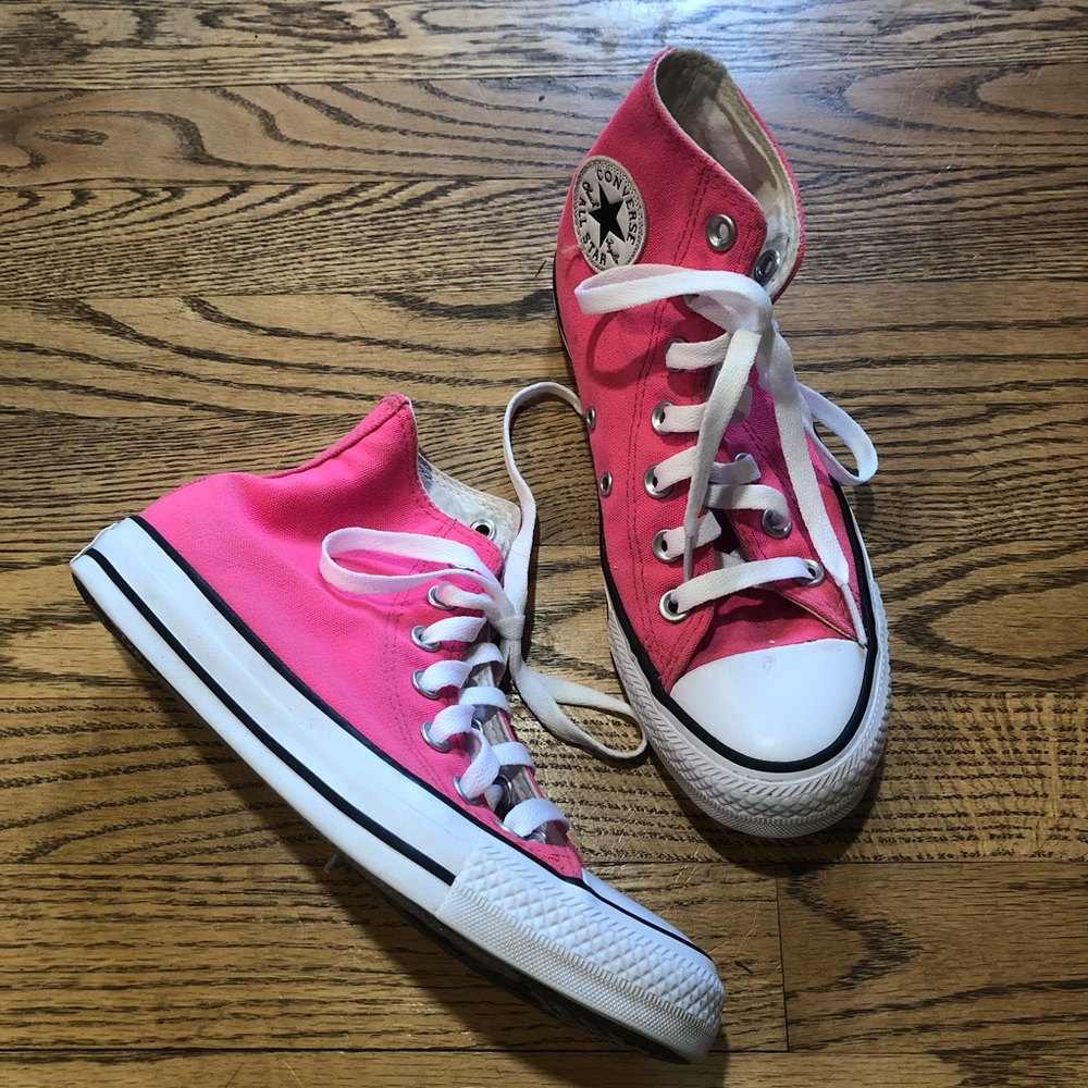 Converse Chuck Taylor All Star Sneakers High-Top Hot Pink
